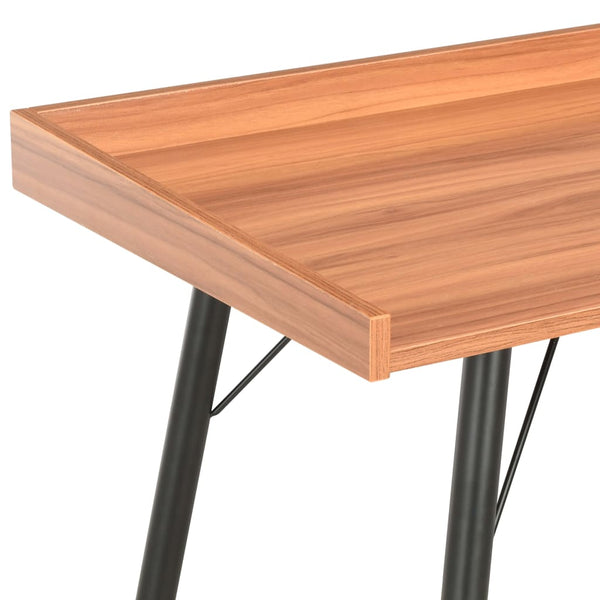 Brauner Schreibtisch Liliaca 90x50x79cm