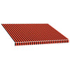 Orange und Braun Markisenstoff Ferin 400x300cm