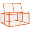 Kaninchenstall aus massivem Holz Irodita 124x120x60cm