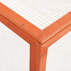 Kaninchenstall aus massivem Holz Irodita 124x120x60cm