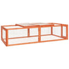 Vollständiger Kaninchenstall für sechs Irodita 183x90x46,5cm