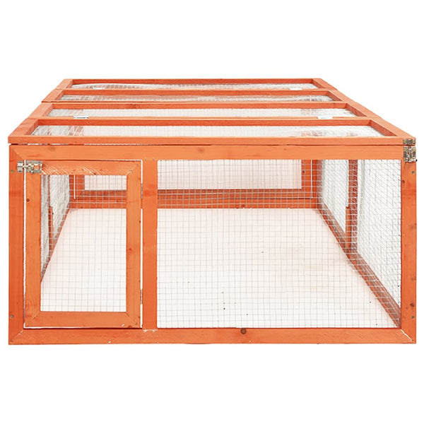Vollständiger Kaninchenstall für sechs Irodita 183x90x46,5cm