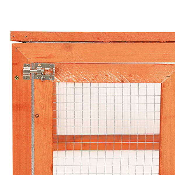 Vollständiger Kaninchenstall für sechs Irodita 183x90x46,5cm