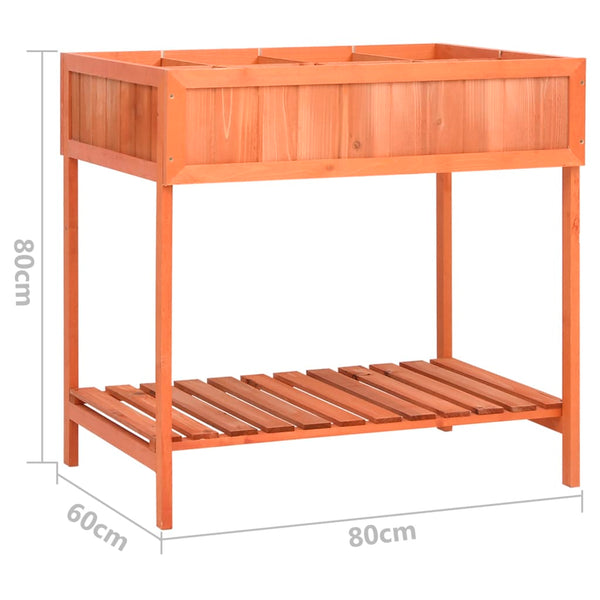 Kräuterbeet Badoiu 80x60x80cm (Fichte)