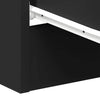 Nachttisch Hassan 38x35x56cm Schwarz (Spanplatte)