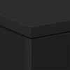Schwarze Nachttische Hassan 38x35x56cm (2 St. Holz)