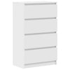 Weiße Kommode Nance 60x35x98,5cm (Holz)