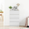 Weiße Kommode Nance 60x35x98,5cm (Holz)