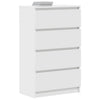 Weiße Kommode Nance 60x35x98,5cm (Holz)