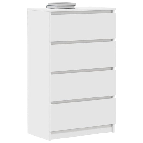 Weiße Kommode Nance 60x35x98,5cm (Holz)