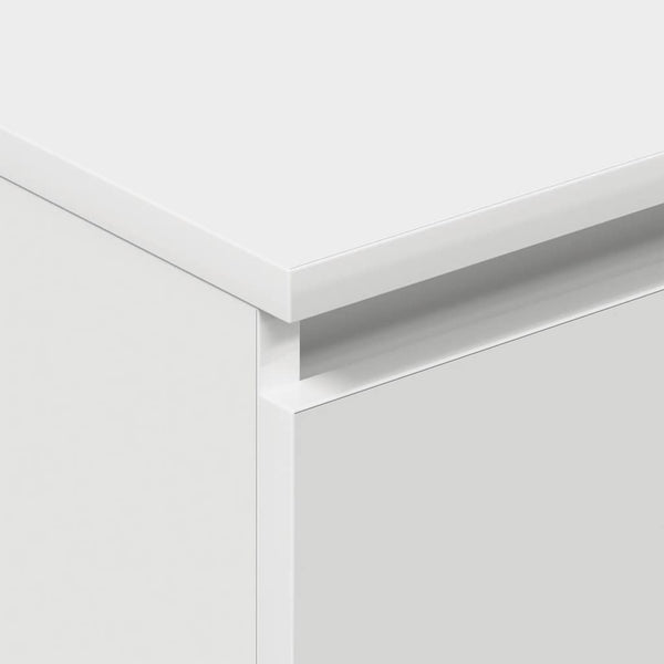 Weiße Kommode Nance 60x35x98,5cm (Holz)
