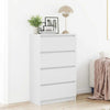 Weiße Kommode Nance 60x35x98,5cm (Holz)