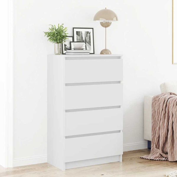 Weiße Kommode Nance 60x35x98,5cm (Holz)