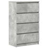 Betongraues Sideboard Nance 60x35x98,5cm (Holz)