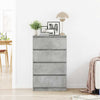 Betongraues Sideboard Nance 60x35x98,5cm (Holz)
