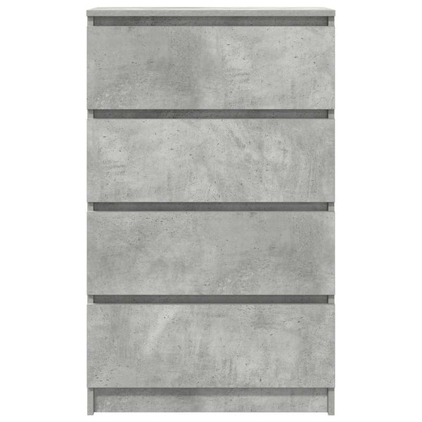 Betongraues Sideboard Nance 60x35x98,5cm (Holz)