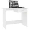 Weißer Schreibtisch Febronia 100x50x76cm (Holz)