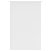 Weißer Schreibtisch Febronia 100x50x76cm (Holz)