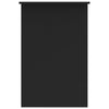 Schwarzer Schreibtisch Febronia 100x50x76cm (Holz)