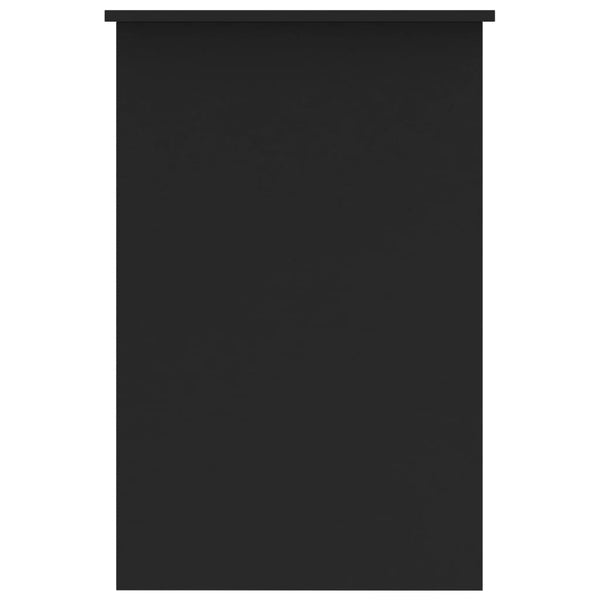 Schwarzer Schreibtisch Febronia 100x50x76cm (Holz)
