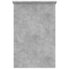 Betongrauer Schreibtisch Febronia 100x50x76cm (Holz)