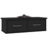 Schwarzes Wandregal Yeno 60x26x18,5cm (Holz)