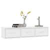 Weißes Wandregal Selvia 88x26x18,5cm (Holz)