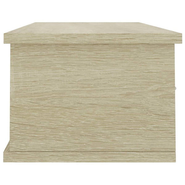 Sonoma Eiche Wandregal Selvia 88x26x18,5cm (Holz)