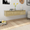 Sonoma Eiche Wandregal Selvia 88x26x18,5cm (Holz)