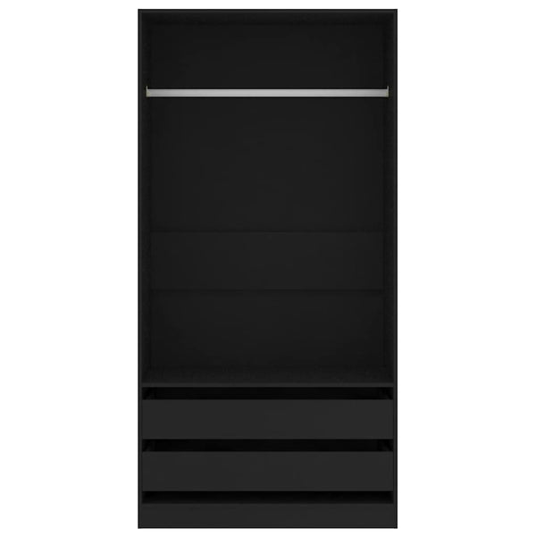 Ich habe einen schwarzen Kleiderschrank 100x50x200cm (aus Holz).