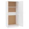 Weißer Kleiderschrank Altobrando 80x52x180cm (Holz)