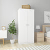 Weißer Kleiderschrank Altobrando 80x52x180cm (Holz)