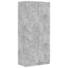 Kleiderschrank Pirus, betonfarben, 90x52x200cm (Holz)