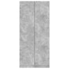 Kleiderschrank Pirus, betonfarben, 90x52x200cm (Holz)