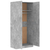 Kleiderschrank Pirus, betonfarben, 90x52x200cm (Holz)