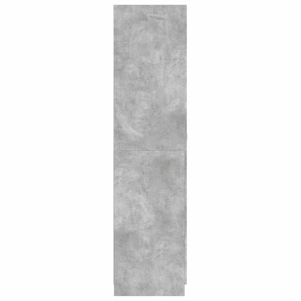 Kleiderschrank Pirus, betonfarben, 90x52x200cm (Holz)
