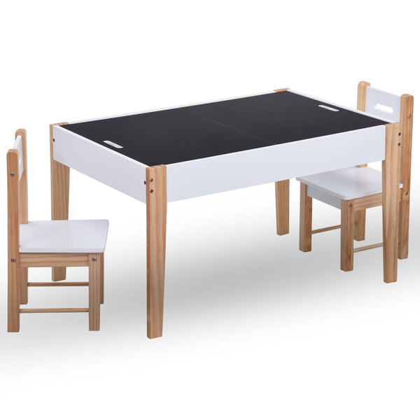 Cristheodor Kindertafel-Tischset schwarz-weiß (3-teilig)