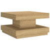 Hellbrauner Couchtisch Chiritoiu 60x60x35cm (MDF)