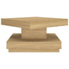 Hellbrauner Couchtisch Chiritoiu 60x60x35cm (MDF)