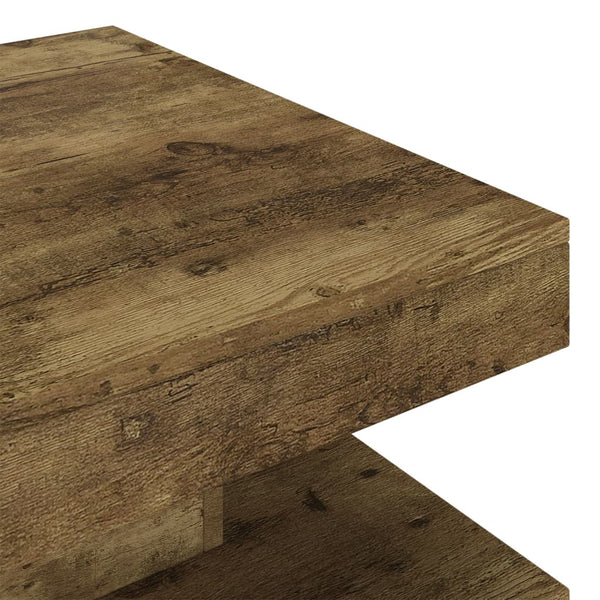 Tummanruskea sohvapöytä Chiritoiu 60x60x35cm (mdf)