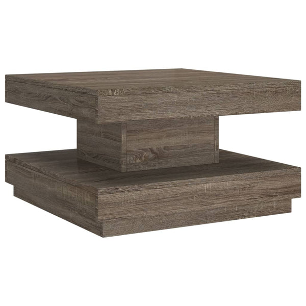 Harmaa sohvapöytä Chiritoiu 60x60x35cm (mdf)