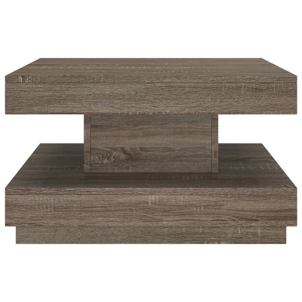 Harmaa sohvapöytä Chiritoiu 60x60x35cm (mdf)