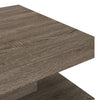 Harmaa sohvapöytä Chiritoiu 60x60x35cm (mdf)