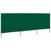 Vihreä tuulensuojakangas Maebelle 400x80cm (3 paneelilla)
