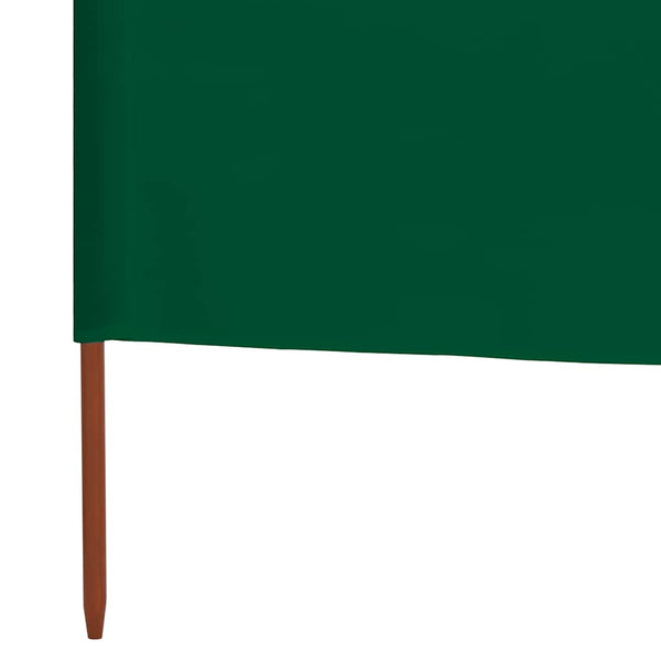 Vihreä tuulensuojakangas Maebelle 400x80cm (3 paneelilla)