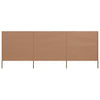 Braun-graues Sichtschutzgewebe Maebelle 400x160cm (mit 3 Paneelen)
