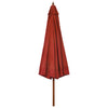 Sonnenschirm Holzgestell 330 cm Terrakotta