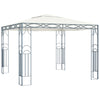 Cremefarbener Pavillon Burlacu 300x300cm