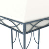 Cremefarbener Pavillon Burlacu 300x300cm