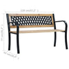 Gartenbank Grigori 120cm (Holz)